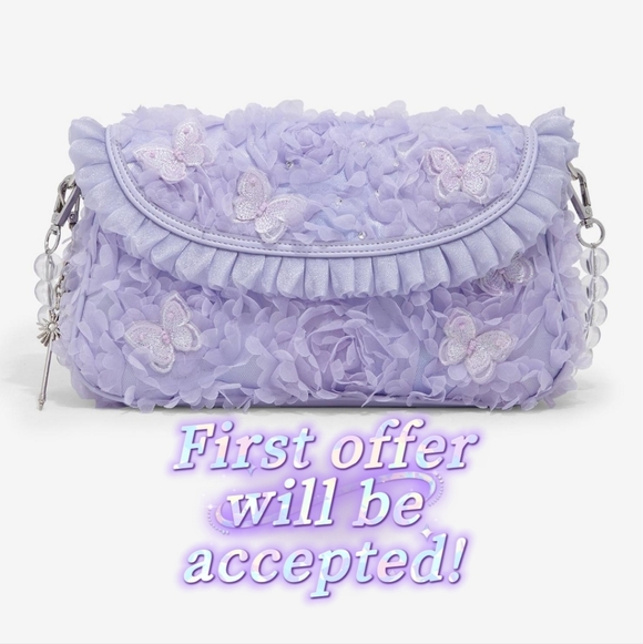 Wicked Handbags - Wicked Glinda Butterfly Tulle Shoulder Bag